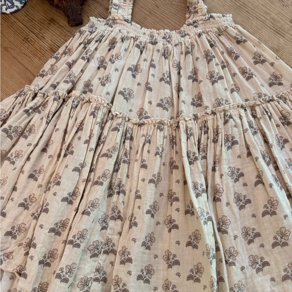 Rylee and Cru Floral Tiered Dress